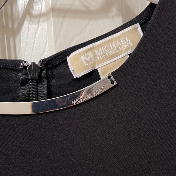 MK knee length black dress. Size small - Picture 2 of 4